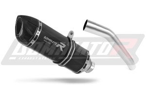 Kawasaki Z750 2007 - 2012 Exhaust Silencer Muffler HP1 BLACK + dB killer medium