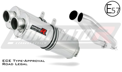 wydech tłumik DOMINATOR Homologowany Owalny pasujący do motocykla Z1000 2003 - 2006 5