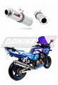 ZRX 1200 EXHAUST Kawasaki Muffler Auspuff Sportauspuff Silencer Echappement Silencieux Scarico Scarichi Escape Wydech Tłumik ROUND 2001 - 2007 Dominator  x