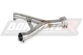decat mid muffler DOMINATOR Mid Pipe fits to Kawasaki Z1000 2010  2013 6