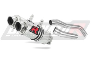 Kawasaki Z1000 2007 - 2009 Exhaust Silencer Muffler GP1 + dB killer medium