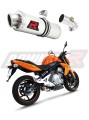 wydech tłumik DOMINATOR Owalny pasujący do motocykla Kawasaki ER - 6 N / F 650 2009 - 2011 6
