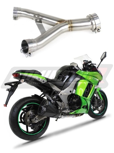decat mid muffler DOMINATOR Mid Pipe fits to Z 1000 SX 2014  2016 10