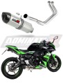 complete exhaust system with muffler DOMINATOR Full System HP1 fits to Kawasaki NINJA 650 2017  2022 5