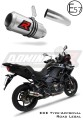 VERSYS 1000 Homologated Exhaust Kawasaki Muffler Auspuff Sportauspuff Silencer Echappement Silencieux Scarico Scarichi Escape Wydech Tłumik GP 2019 - 2021 Dominator x