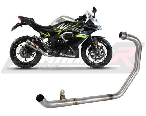 Kolektor wydechowy DOMINATOR  pasujący do motocykla Ninja 125 / Z125 2019 - 2023 5