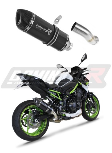KAWASAKI Z 900 2020 - 2022  motorcycle Exhaust Muffler Auspuff Sportauspuff Silencer Echappement Silencieux Scarico Scarichi Escape Wydech Tłumik HP1 BLACK  Dominator Exhaust System x