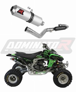 Kawasaki KFX 450 2008 - 2014 Full Exhaust System Collector Silencer MX + dB killer medium