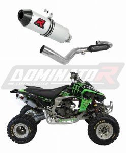 Kawasaki KFX 450 2008 - 2014 Full Exhaust System Collector Silencer MX2 + dB killer medium
