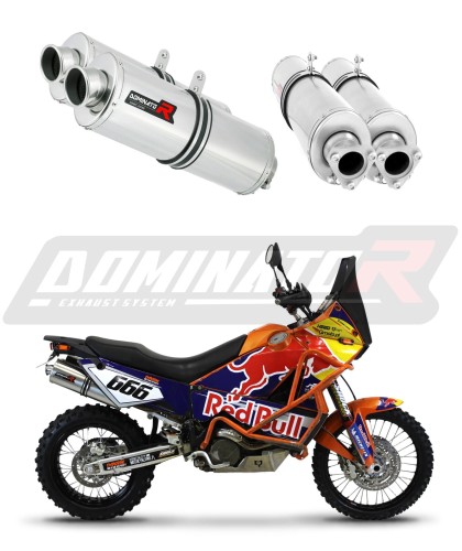 exhaust muffler DOMINATOR OV fits to KTM 990 Adventure 2007  2012 6
