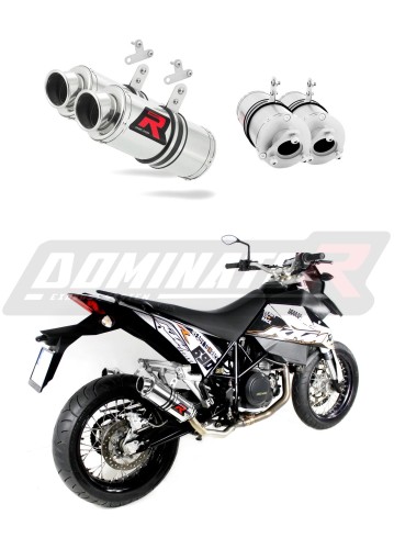 690 SM SUPERMOTO EXHAUST KTM Muffler Auspuff Sportauspuff Silencer Echappement Silencieux Scarico Scarichi Escape Wydech Tłumik GP 1 Dominator  x