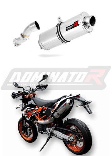 wydech tłumik DOMINATOR Owalny pasujący do motocykla KTM 690 SMC 2008 - 2011 4