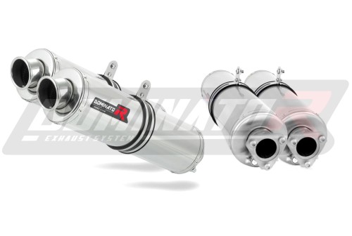 exhaust muffler DOMINATOR ROUND fits to KTM 990 SMT Supermoto Touring  3