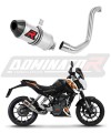 125 DUKE EXHAUST KTM Muffler Auspuff Sportauspuff Silencer Echappement Silencieux Scarico Scarichi Escape Wydech Tłumik Carbon Tip HP3 2012 - 2016 Dominator x