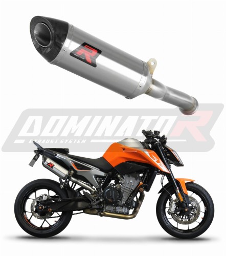 KTM 790 DUKE 2018 - 2020 EXHAUST Muffler Auspuff Sportauspuff Silencer Echappement Silencieux Scarico Scarichi Escape Wydech Tłumik HP8 DOMINATOR x