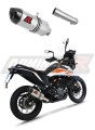 KTM 390 Adventure 2020 - 2021 motorcycle Exhaust Muffler Auspuff Sportauspuff Silencer Echappement Silencieux Scarico Scarichi Escape Wydech Tłumik HP1 Carbon End Cap Dominator x