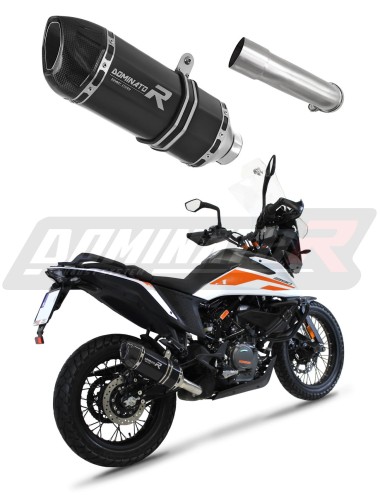 exhaust muffler DOMINATOR HP1 BLACK fits to KTM 390 Adventure 2020  2023 6