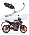KTM 39 DUKE 2021 -2022  Full  Exhaust System  Muffler Auspuff Sportauspuff Silencer Echappement Silencieux Scarico Scarichi Escape Collector Manifold Wydech Tłumik HP3 BLACK DOMINATOR x
