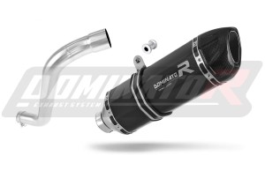 BMW F650ST Exhaust Silencer Muffler HP1 BLACK + dB killer medium