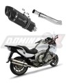 exhaust muffler DOMINATOR HP1 BLACK fits to BMW K1600 GT GTL 2011  2023 3
