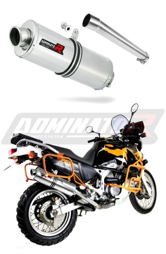 XRV 750 AFRICA TWIN RD07A EXHAUST Honda Muffler Auspuff Sportauspuff Silencer Echappement Silencieux Scarico Scarichi Escape Wydech Tłumik OVAL 1996 - 2003 Dominator  x