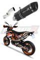 wydech tłumik DOMINATOR HP1 CZARNY pasujący do motocykla KTM 690 SMC R 2012 - 2017 3