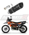 KTM 690 ENDURO R 2021 - 2022  motorcycle Exhaust Muffler Auspuff Sportauspuff Silencer Echappement Silencieux Scarico Scarichi Escape Wydech Tłumik HP1 BLACK  Dominator x
