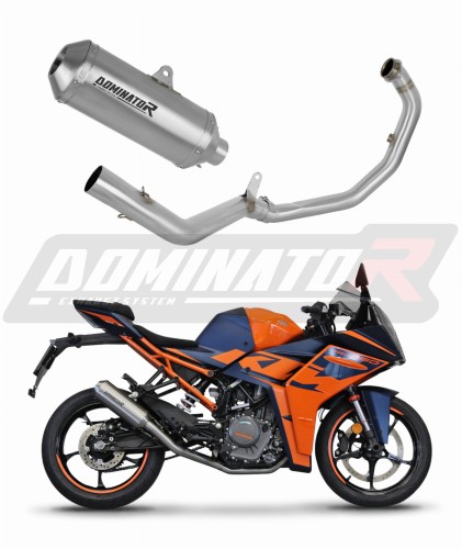 complete exhaust system with muffler DOMINATOR Full System OV G2 fits to KTM RC 390 2022  2024 7