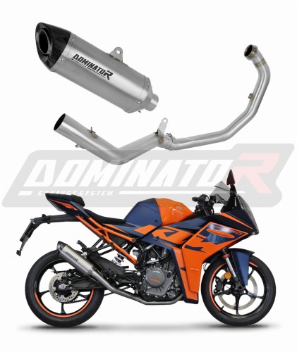 kompletny układ wydechowy z tłumikiem DOMINATOR Full System HP8 pasujący do motocykla KTM RC 390 2022 - 2024 7