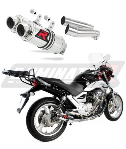 wydech tłumik DOMINATOR GP1 pasujący do motocykla Moto Guzzi BREVA ie 750 2003 - 2009 5