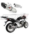 BREVA ie 750 Exhaust MOTO GUZZI Muffler Auspuff Sportauspuff Silencer Echappement Silencieux Scarico Scarichi Escape Wydech Tłumik Carbon Tip HP1 2003 - 2009 Dominator x