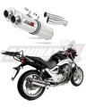 BREVA ie 750 Exhaust MOTO GUZZI Muffler Auspuff Sportauspuff Silencer Echappement Silencieux Scarico Scarichi Escape Wydech Tłumik ROUND 2003 - 2009 Dominator  x