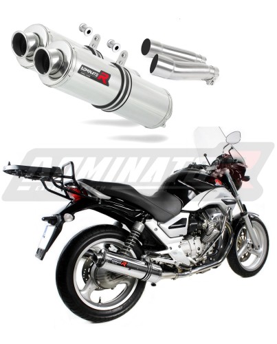 exhaust muffler DOMINATOR ROUND fits to Moto Guzzi BREVA ie 750 2003  2009 5