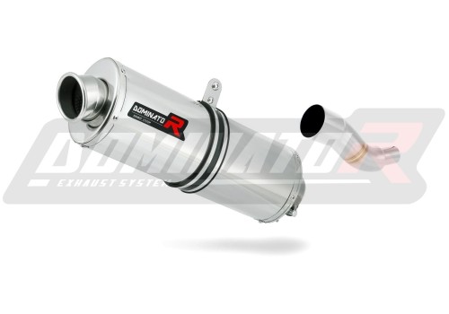 wydech tłumik DOMINATOR Owalny pasujący do motocykla Piaggio X9 125 2000 - 2009 3