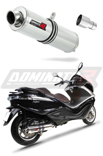 wydech tłumik DOMINATOR Okrągły pasujący do motocykla Piaggio X10 125 2012 - 2016 5