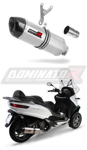 exhaust muffler DOMINATOR HP1 fits to Piaggio MP3 500 2008  2022 5