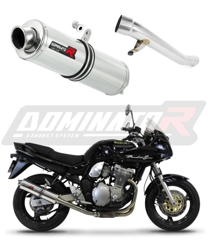 wydech tłumik DOMINATOR Okrągły pasujący do motocykla Suzuki GSF BANDIT N / S 600 1995 - 1999 6