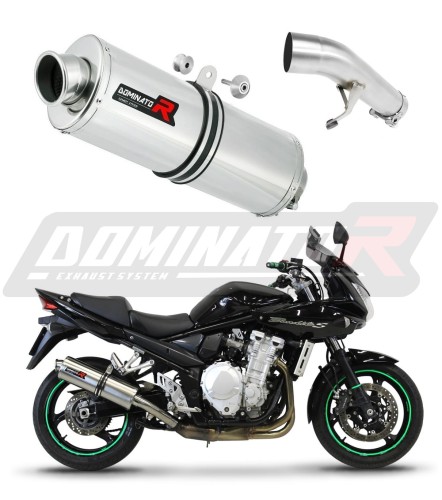 SUZUKI GSF 650 BANDIT 2007 - 2016 EXHAUST Silencer Muffler Auspuff Sportauspuff Silencer Echappement Silencieux Scarico Scarichi  Marmitta Escape Wydech Tłumik OV DOMINATOR EXHAUST SYSTEM x