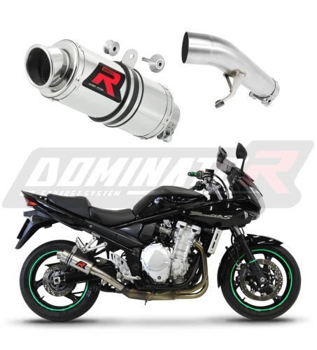 exhaust muffler DOMINATOR GP1 fits to Suzuki GSF 650 BANDIT N / S 2007  2016 6