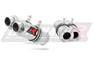 Suzuki TL 1000 S 1997 - 2000 Exhaust Silencer Muffler GP1 + dB killer medium