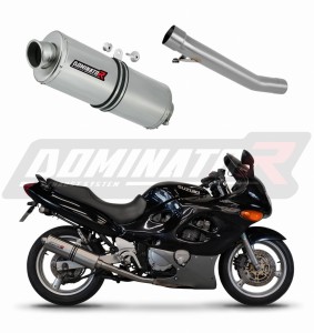 Suzuki GSXF 600 1998 - 2006 Exhaust Silencer Muffler OV + dB killer medium