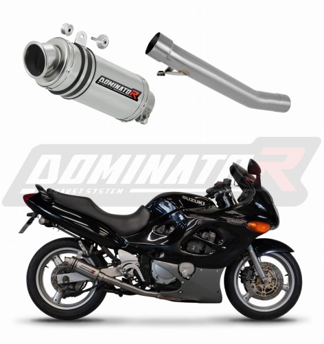 exhaust muffler DOMINATOR GP1 fits to Suzuki GSXF 600 1998  2006 6