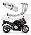 kompletny układ wydechowy z tłumikiem DOMINATOR Full System Owalny pasujący do motocykla Suzuki GSXF 650 2007 - 2016 7