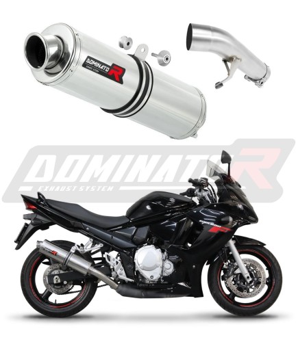 SUZUKI GSXF 650 GSX 650 F 2007 -2016 EXHAUST Muffler Auspuff Sportauspuff Silencer Echappement Silencieux Scarico Marmitta Scarichi Escape Wydech Tłumik ROUND Dominator Exhaust System x