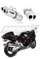 GSXR GSX 1300 R HAYABUSA EXHAUST Suzuki Muffler Auspuff Sportauspuff Silencer Echappement Silencieux Scarico Scarichi Escape Wydech Tłumik OVAL 1999 - 2007 DOMINATOR x