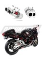 wydech tłumik DOMINATOR GP1 pasujący do motocykla Suzuki GSXR 1300 Hayabusa 1999 - 2007 6