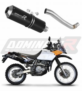 Suzuki DR 650 SE / S 1996 - 2024 Exhaust Silencer Muffler MX BLACK + dB killer medium