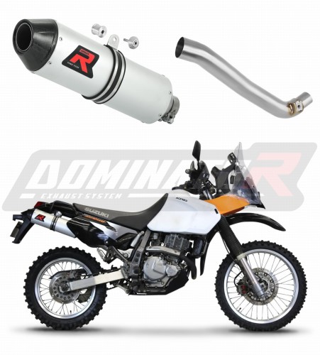 Suzuki DR 650SE 1997 - 2009 EXHAUST Muffler Auspuff Sportauspuff Silencer Muffler Echappement Silencieux Scarico Scarichi Marmitta Escape Wydech Tłumik MX2 DOMINATOR EXHAUST SYSTEM x