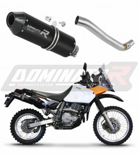 Suzuki DR 650 SE / S 1996 - 2024 Exhaust Silencer Muffler MX2 BLACK + dB killer medium