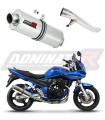 GSF 650S BANDIT EXHAUST Suzuki Muffler Auspuff Sportauspuff Silencer Echappement Silencieux Scarico Scarichi Escape Wydech Tłumik OVAL 2005 - 2006 dominator x